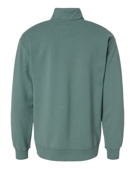 ComfortWash by Hanes Men's Garment-Dyed Quarter-Zip Sweatshirt Hanes