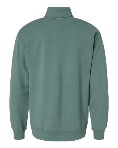 ComfortWash by Hanes Men's Garment-Dyed Quarter-Zip Sweatshirt