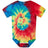 Dyenomite Infant Spiral Tie-Dyed Onesie Dyenomite