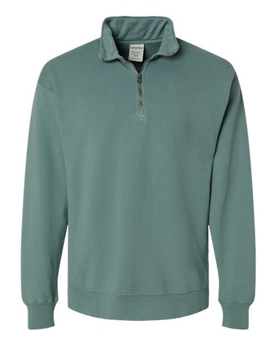 ComfortWash by Hanes Men's Garment-Dyed Quarter-Zip Sweatshirt
