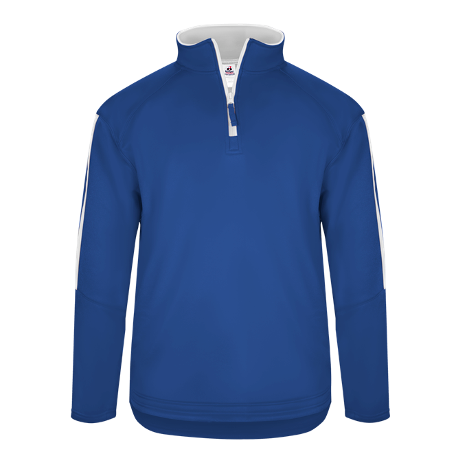 Badger Sport Men's Sideline Fleece 1/4 Zip Pullover Badger