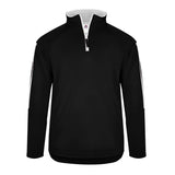 Badger Sport Men's Sideline Fleece 1/4 Zip Pullover Badger
