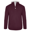 Badger Sport Men's Sideline Fleece 1/4 Zip Pullover Badger