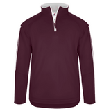 Badger Sport Men's Sideline Fleece 1/4 Zip Pullover Badger