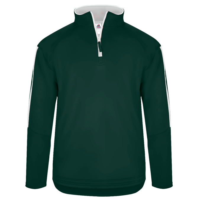 Badger Sport Men's Sideline Fleece 1/4 Zip Pullover Badger