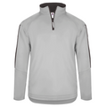 Badger Sport Men's Sideline Fleece 1/4 Zip Pullover Badger