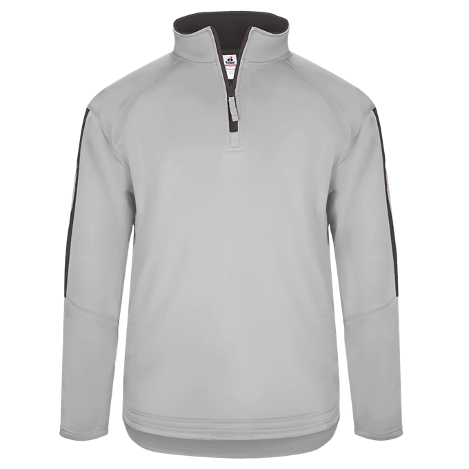 Badger Sport Men's Sideline Fleece 1/4 Zip Pullover Badger