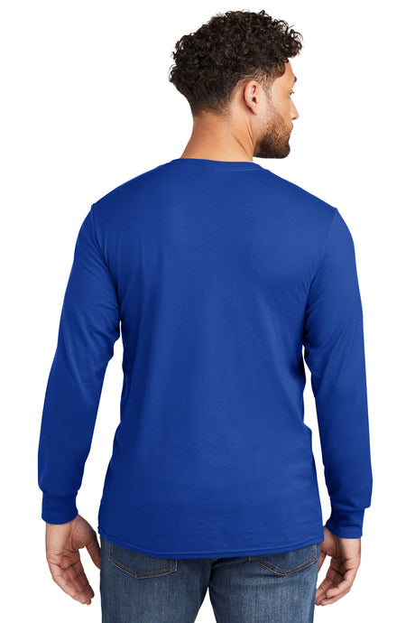 JERZEES Men's Premium Blend Ring Spun Long Sleeve T-Shirt JERZEES