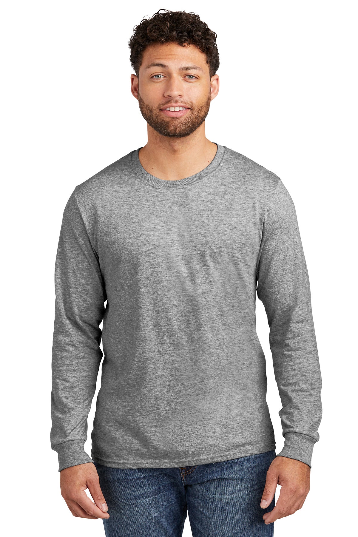 JERZEES Men's Premium Blend Ring Spun Long Sleeve T-Shirt JERZEES