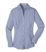 Port Authority Ladies Plaid Pattern Easy Care Shirt. L639