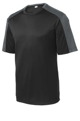 Sport-Tek Youth PosiCharge Competitor Sleeve-Blocked Tee YST354