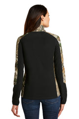 Port Authority Ladies Camouflage Microfleece Full-Zip Jacket. L230C