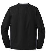 Sport-Tek Youth Tipped V-Neck Raglan Wind Shirt YST62
