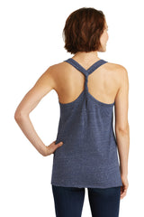 District Women's Cosmic Twist Back Tank. DM466 District