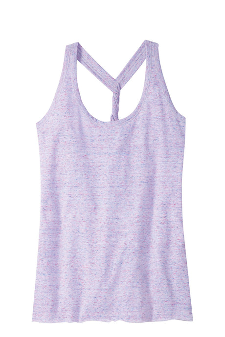 District Women's Cosmic Twist Back Tank. DM466 District