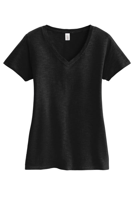 District Women's Super Slub V-Neck Tee DM3501 District