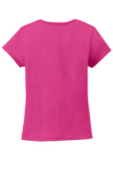 Anvil Ladies 100% Combed Ring Spun Cotton V-Neck T-Shirt. 88VL Anvil