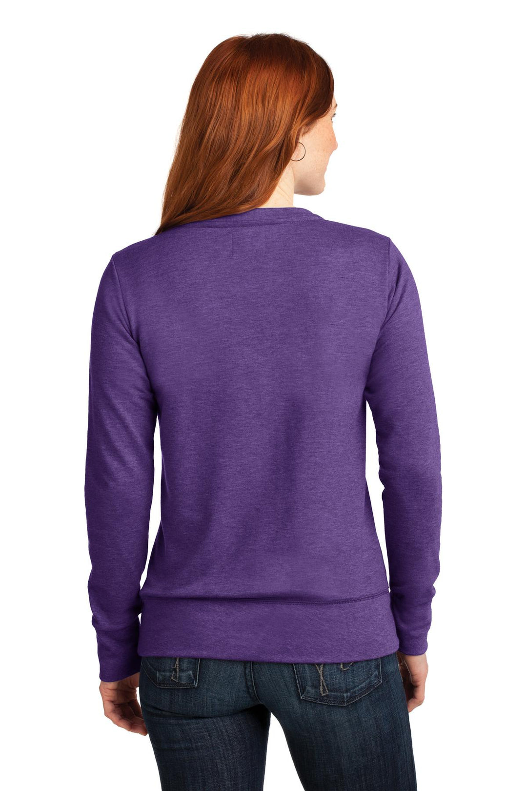 Anvil Ladies French Terry Crewneck Sweatshirt. 72000L Anvil