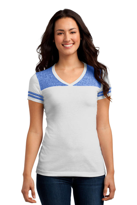 District Juniors Varsity V-Neck Tee. DT264 District