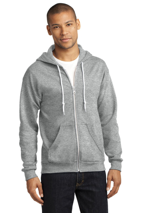 Anvil Full-Zip Hooded Sweatshirt. 71600 Anvil