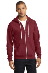 Anvil Full-Zip Hooded Sweatshirt. 71600 Anvil