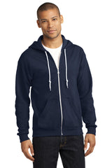 Anvil Full-Zip Hooded Sweatshirt. 71600 Anvil