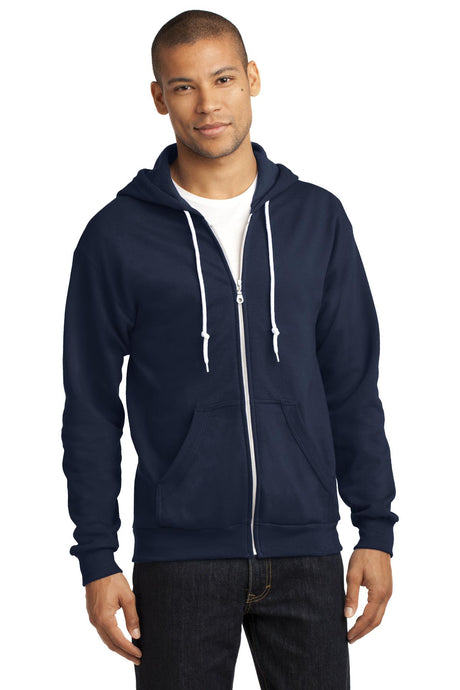 Anvil Full-Zip Hooded Sweatshirt. 71600 Anvil