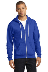 Anvil Full-Zip Hooded Sweatshirt. 71600 Anvil