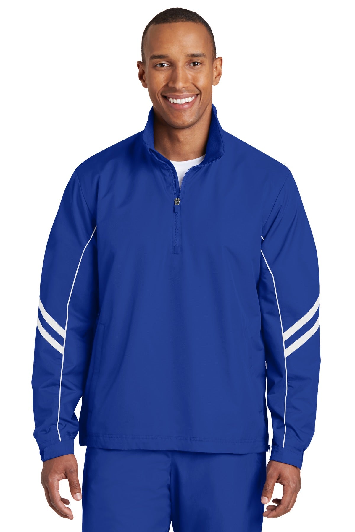 Sport-Tek Men's Shield Ripstop 1/2-Zip Pullover