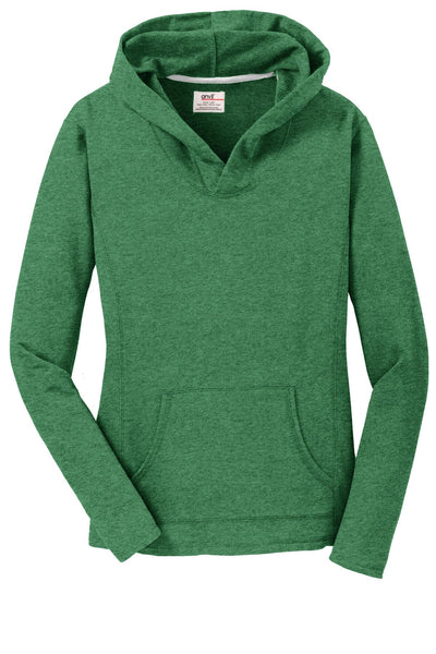 Anvil Ladies French Terry Pullover Hooded Sweatshirt. 72500L