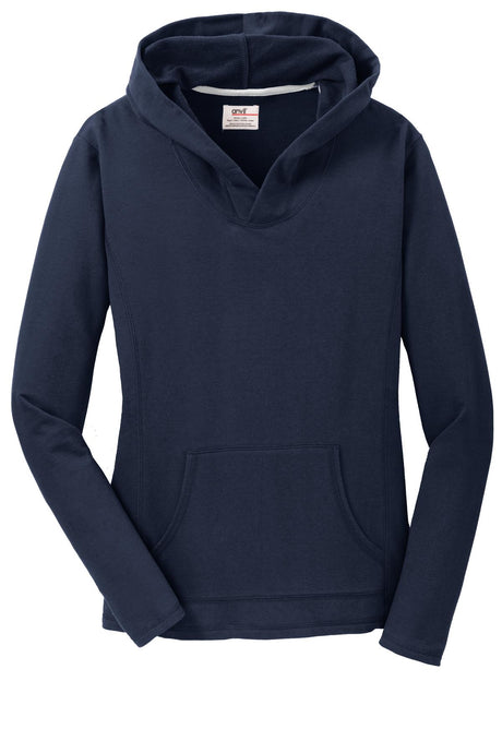 Anvil Ladies French Terry Pullover Hooded Sweatshirt. 72500L Anvil