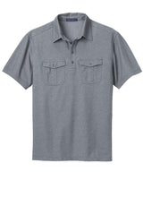 Port Authority Oxford Pique Double Pocket Polo. K557
