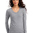 District Juniors The Concert Tee Long Sleeve V-Neck. DT5201 District