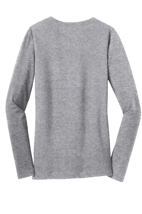 District Juniors The Concert Tee Long Sleeve V-Neck. DT5201 District