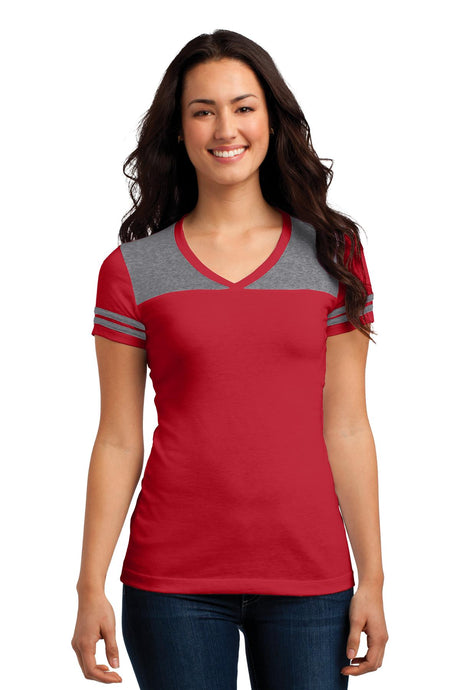 District Juniors Varsity V-Neck Tee. DT264 District