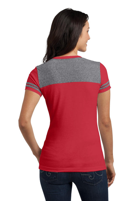 District Juniors Varsity V-Neck Tee. DT264 District