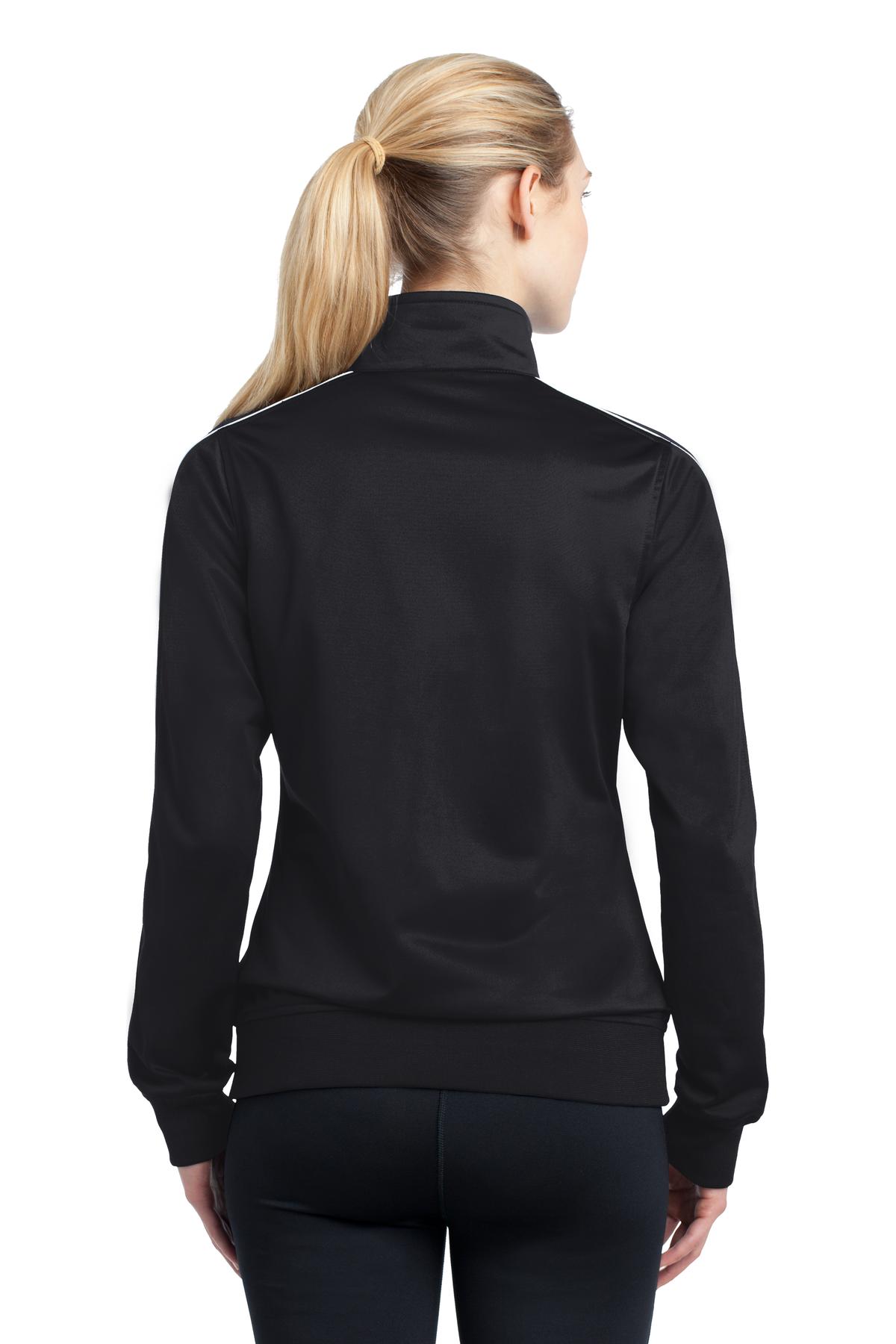 Sport-Tek Women's Dot Sublimation Tricot Track Jacket LST93