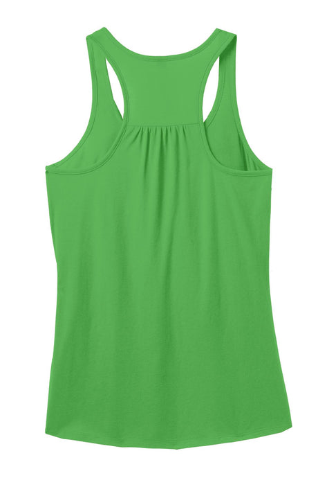 District Made Ladies 60/40 Gathered Racerback Tank. DM420 District