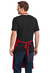 Port Authority Easy Care Extra Long Bib Apron with Stain Release