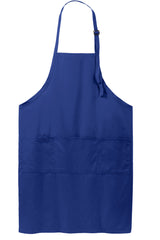 Port Authority Easy Care Extra Long Bib Apron with Stain Release