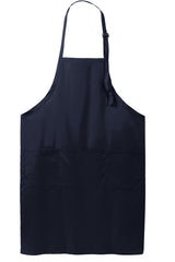 Port Authority Easy Care Extra Long Bib Apron with Stain Release