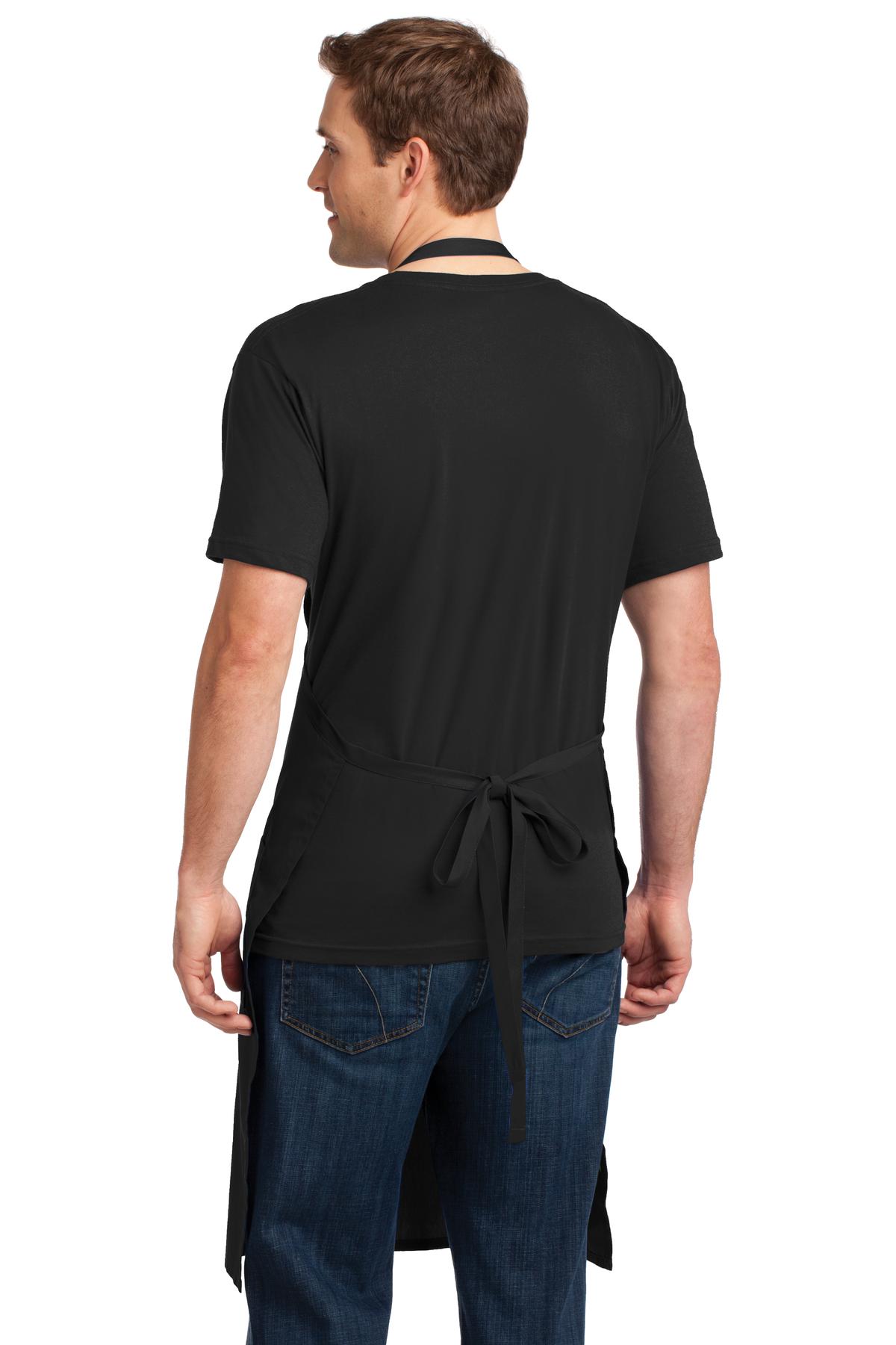 Port Authority Easy Care Extra Long Bib Apron with Stain Release