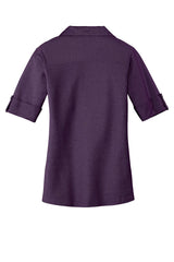Port Authority Ladies Oxford Pique Double Pocket Polo. L557