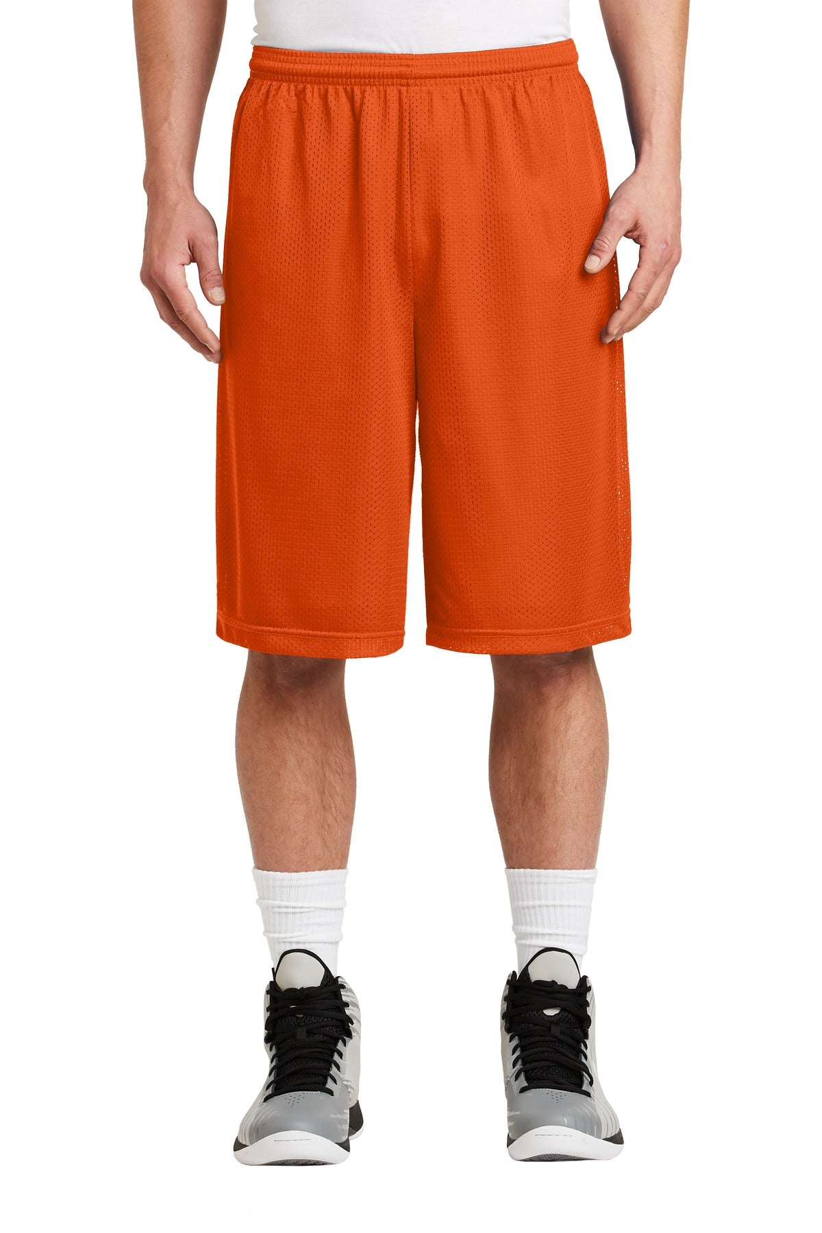 Sport-Tek Men's Extra Long PosiCharge Classic Mesh Shorts ST511
