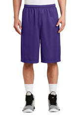 Sport-Tek Men's Extra Long PosiCharge Classic Mesh Shorts ST511