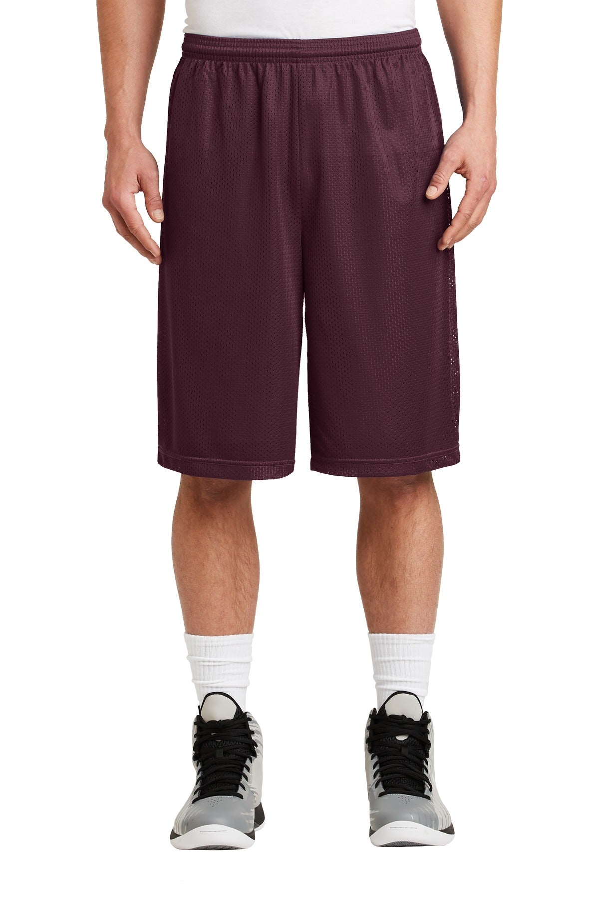 Sport-Tek Men's Extra Long PosiCharge Classic Mesh Shorts ST511