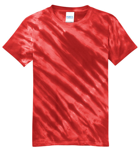 Port & Company - Youth Tiger Stripe Tie-Dye Tee PC148Y Port & Company