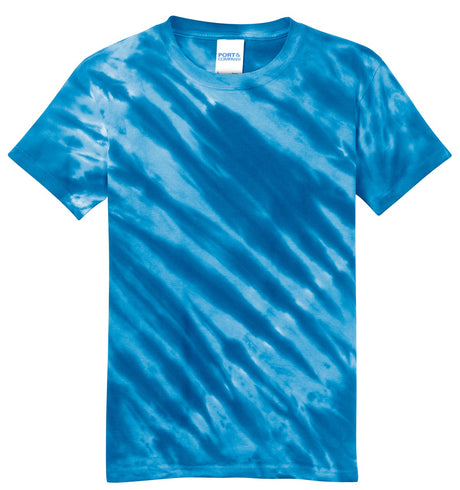 Port & Company - Youth Tiger Stripe Tie-Dye Tee PC148Y Port & Company