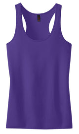 District - Juniors 60/40 Racerback Tank. DT237 Womens Apparel Shirts & Tops