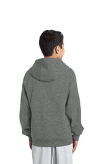 Sport-Tek Youth Sleeve Stripe Pullover Hooded Sweatshirt YST265